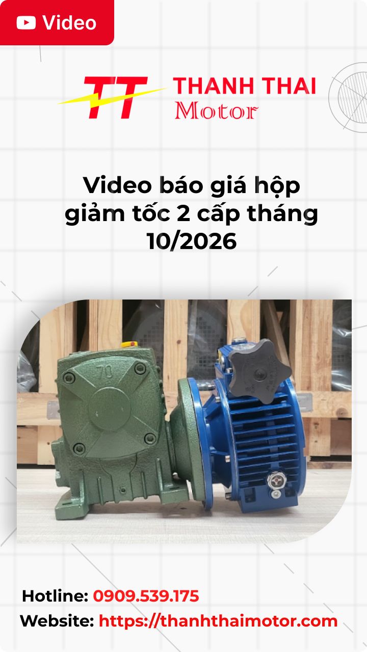Thumb video báo giá hộp giảm tốc 2 cấp tháng 10/2026