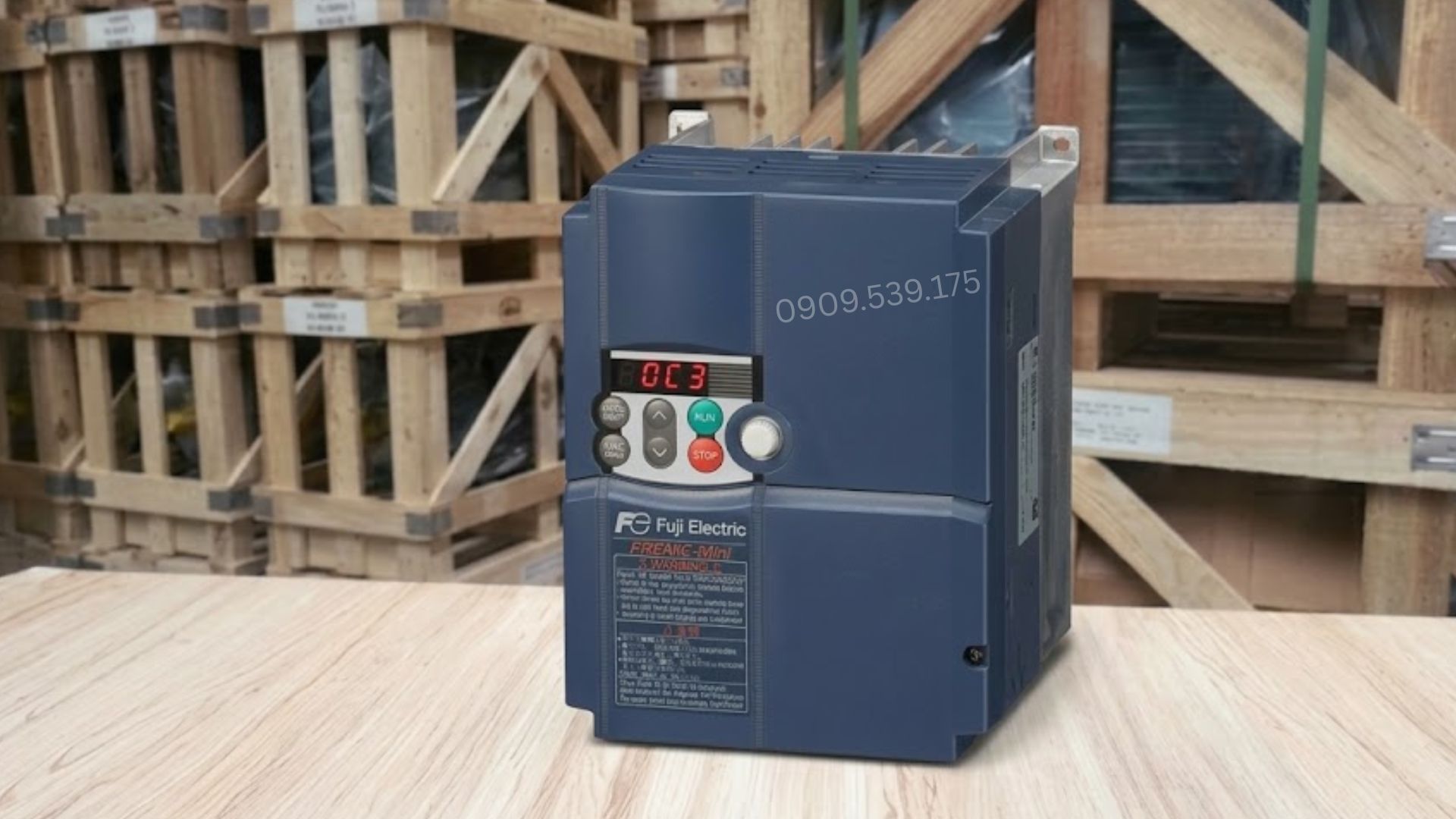 Cách xử lý biến tần Fuji báo lỗi OC3 do kẹt trục hoặc chạm cáp