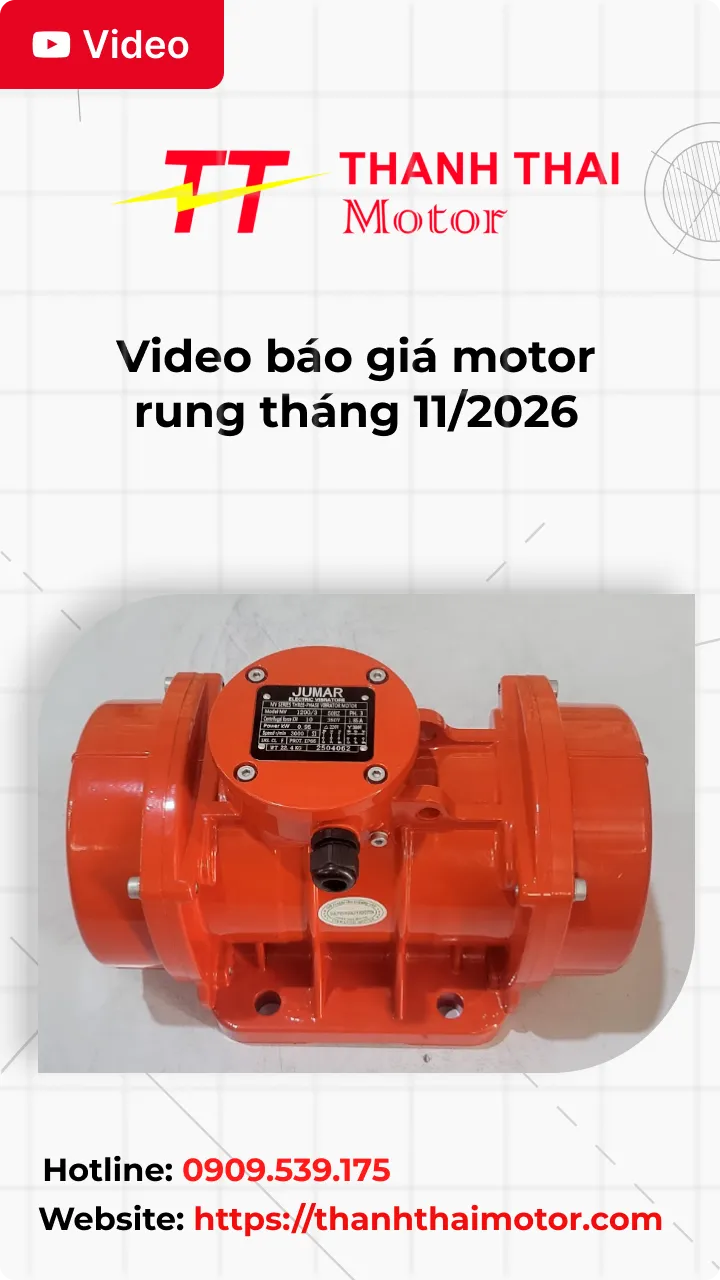 Thumb Video báo giá motor rung tháng 11/2026